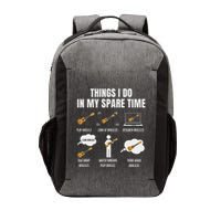 Things I Do In My Spare Time Ukulele Player Vector Backpack