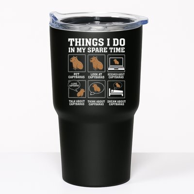 Things I Do In My Spare Time Capybara Funny Capybaras Rodent  Tumbler