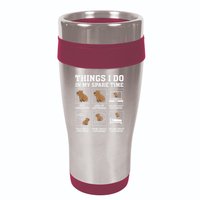 Things I Do In My Spare Time Capybara Funny Capybaras Rodent  16oz Travel Tumbler
