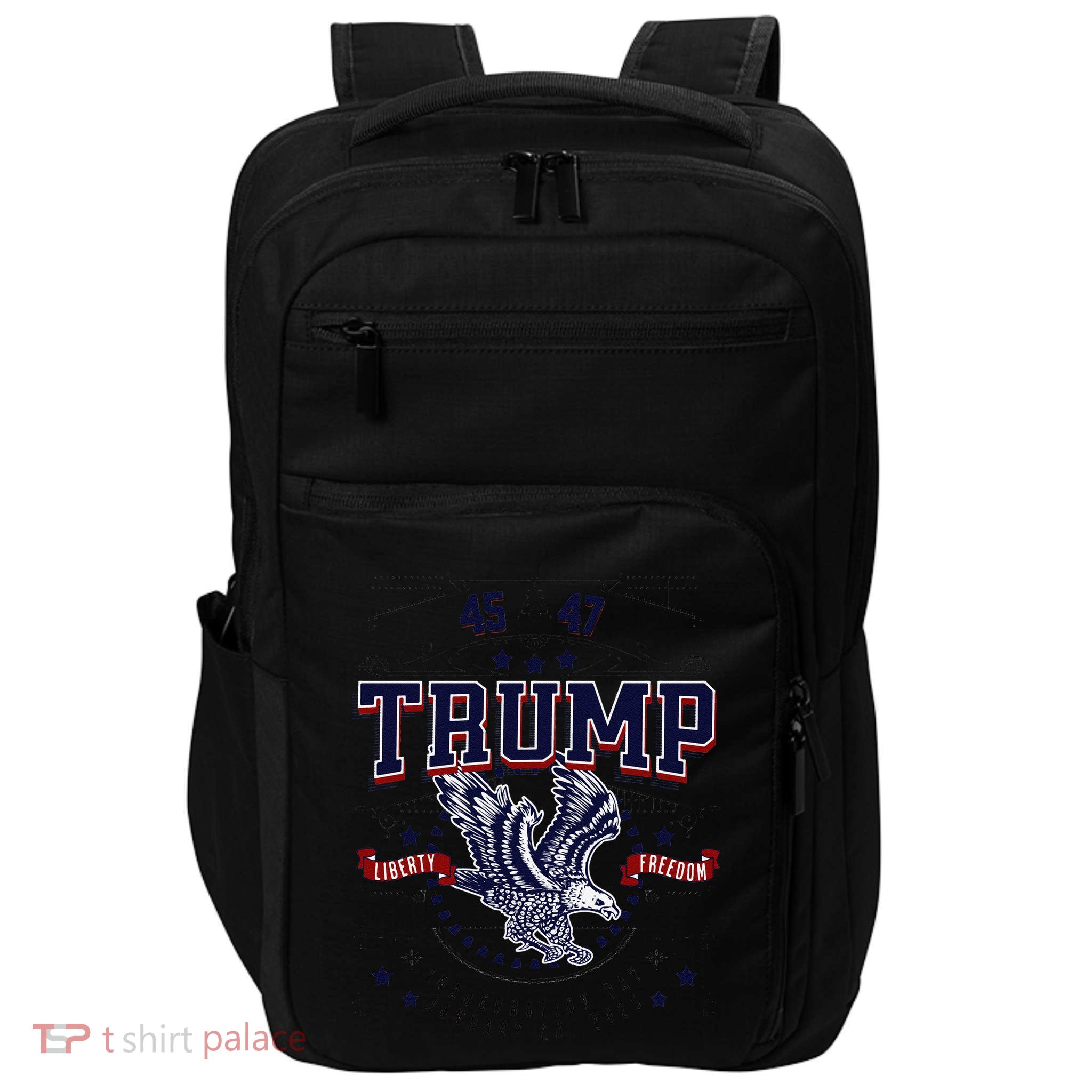 Trump Inauguration Day January 2025 Eagle Gift Impact Tech Backpack