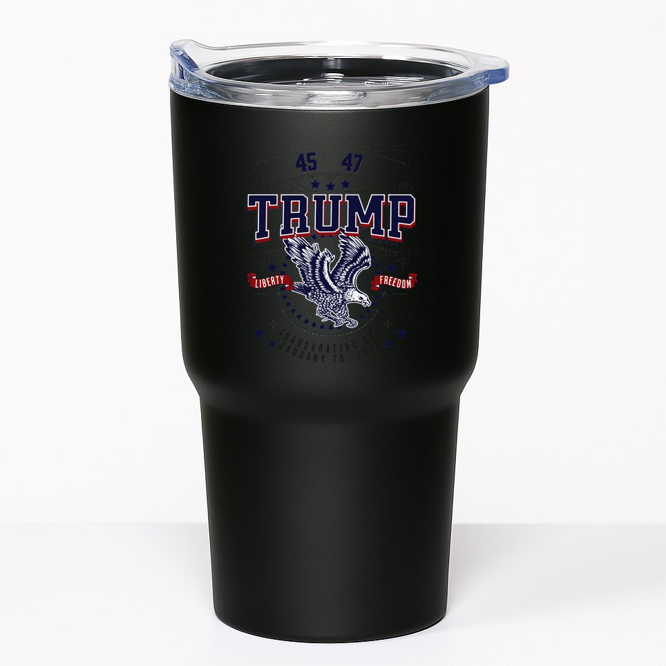 Trump Inauguration Day January 2025 Eagle Gift Tumbler