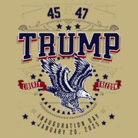 Trump Inauguration Day January 2025 Eagle Gift Cooling Performance Crew T-Shirt