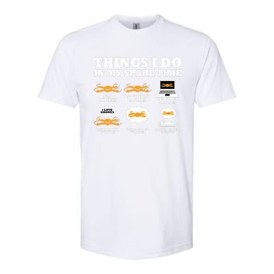 Things I Do In My Spare Time Drone Pilot Quadcopter FPV Softstyle CVC T-Shirt