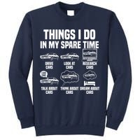 Things I Do In My Spare Time Car Enthusiast Classic Car Guy Sweatshirt