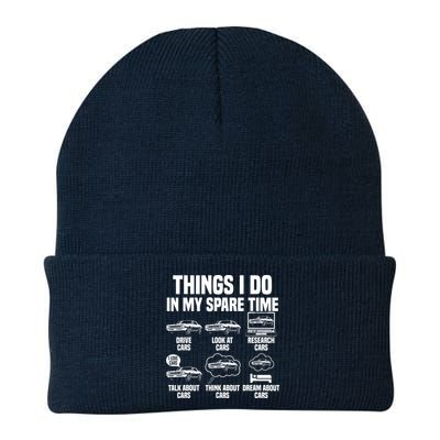Things I Do In My Spare Time Car Enthusiast Classic Car Guy Beanie