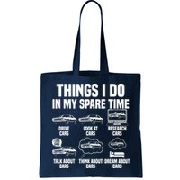 Things I Do In My Spare Time Car Enthusiast Classic Car Guy Bag