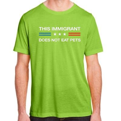 This Immigrant Does Not Eat Pets 2024 Election Vote Kamala Adult ChromaSoft Performance T-Shirt