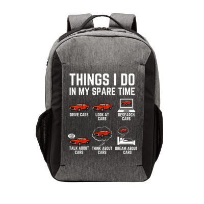 Things I Do In My Spare Time Funny Car Enthusiast Car Lover Vector Backpack