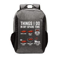 Things I Do In My Spare Time Funny Car Enthusiast Car Lover Vector Backpack