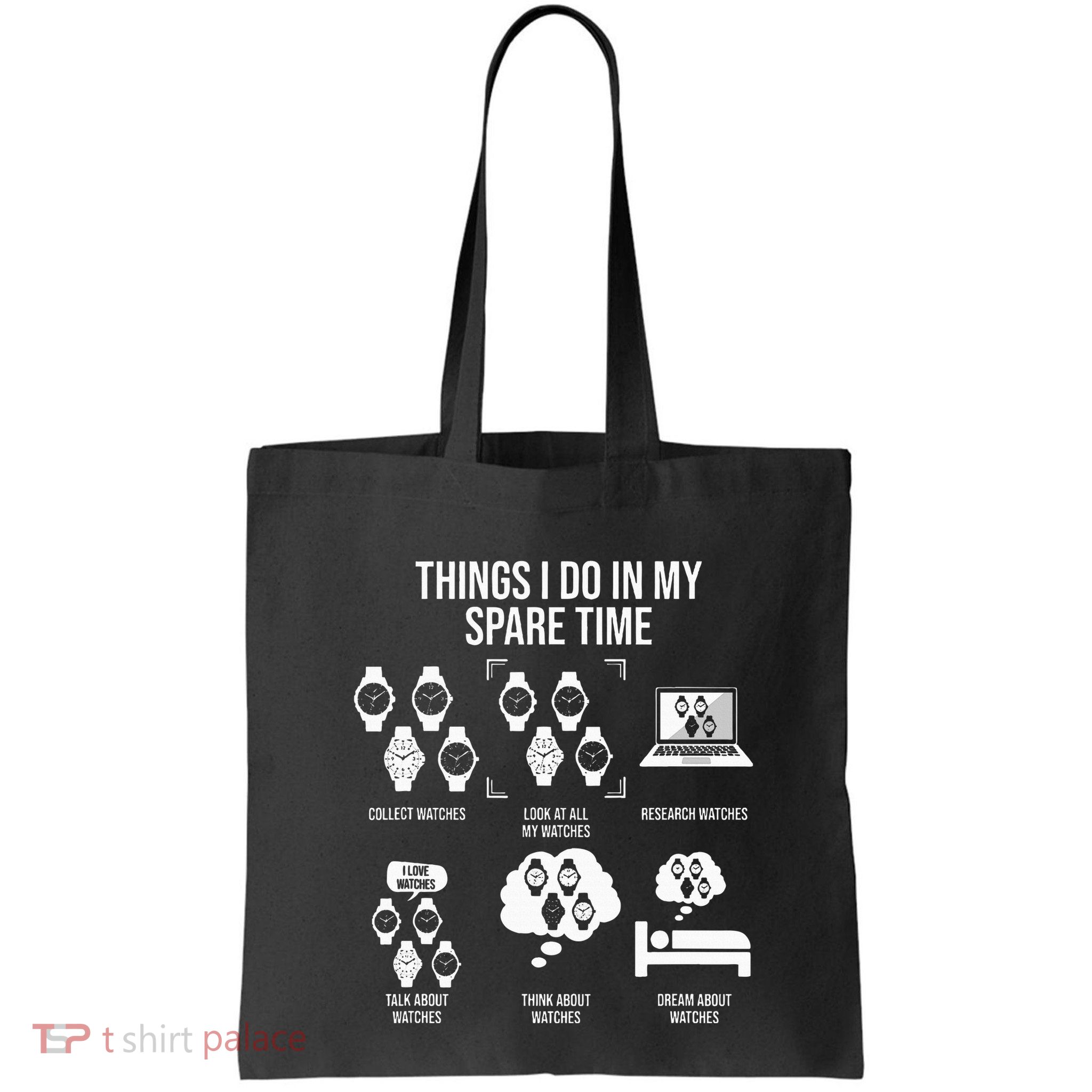 Things I Do In My Spare Time Horologist Watch Collector Bag