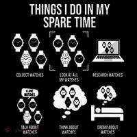 Things I Do In My Spare Time Horologist Watch Collector Tank Top