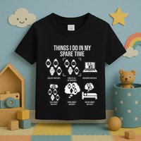 Things I Do In My Spare Time Horologist Watch Collector Toddler T-Shirt