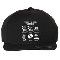 Things I Do In My Spare Time Horologist Watch Collector Wool Snapback Cap