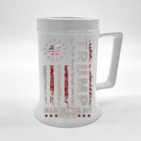 Trump Inauguration Day 2025 Memorabilia Usa Flag Vintage Beer Stein