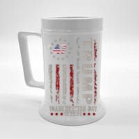 Trump Inauguration Day 2025 Memorabilia Usa Flag Vintage Beer Stein