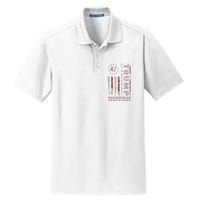 Trump Inauguration Day 2025 Memorabilia Usa Flag Vintage Dry Zone Grid Polo