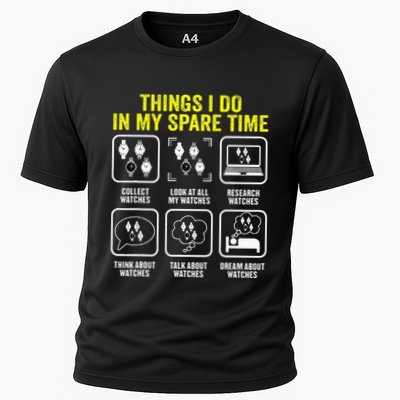 Things I Do In My Spare Time Horologist Watch Collector Performance Shirt