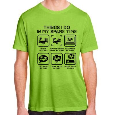 Things I Do In My Spare Time RC Car Racing Racers Enthusiast Adult ChromaSoft Performance T-Shirt