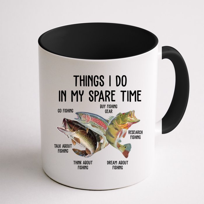 Thing I Do In My Spare Time Fishing Funny Mug
