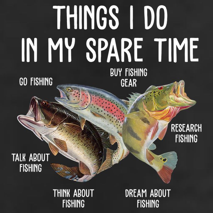 Thing I Do In My Spare Time Fishing Funny 15oz Campfire Ceramic Mug