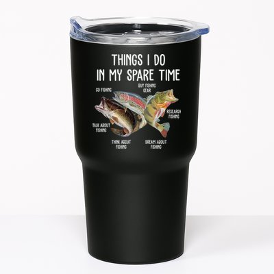Thing I Do In My Spare Time Fishing Funny Tumbler