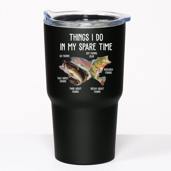 Thing I Do In My Spare Time Fishing Funny Tumbler