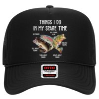 Thing I Do In My Spare Time Fishing Funny Trucker Hat