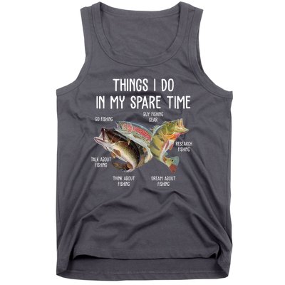 Thing I Do In My Spare Time Fishing Funny Tank Top