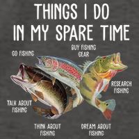 Thing I Do In My Spare Time Fishing Funny Vector Backpack
