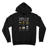 Things I Do In My Spare Time Beekeeper Beekeeping Apiarist Hoodie