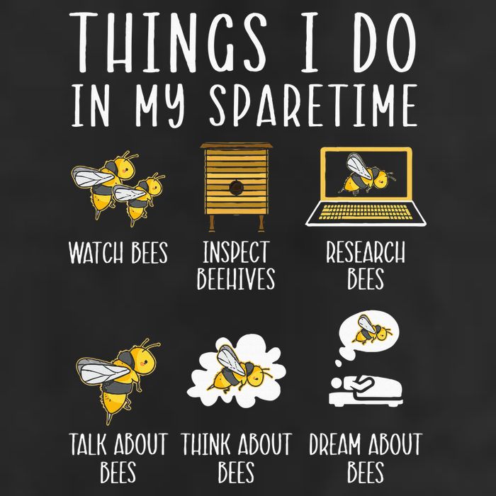 Things I Do In My Spare Time Beekeeper Beekeeping Apiarist Golf Towel