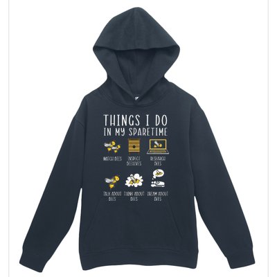 Things I Do In My Spare Time Beekeeper Beekeeping Apiarist Urban Pullover Hoodie