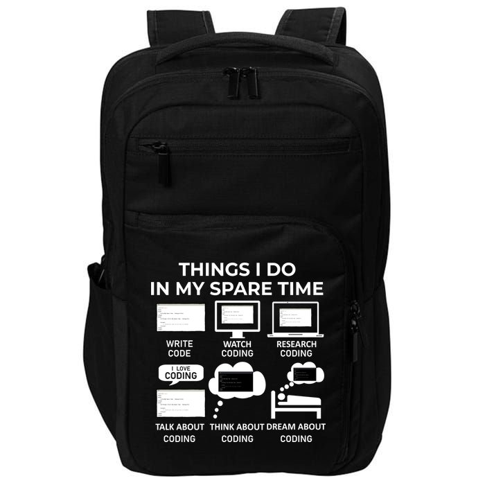 Things I Do In My Spare Time Coding Impact Tech Backpack