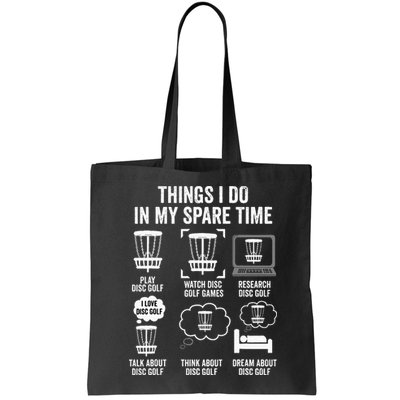 Things I Do In My Spare Time Disc Golf funny Gift Player Bag