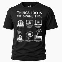 Things I Do In My Spare Time Chess Player Performance Shirt