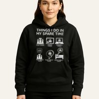 Things I Do In My Spare Time Chess Player Hoodie