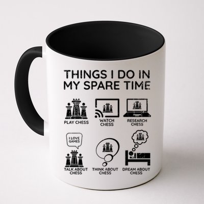 Things I Do In My Spare Time Chess Player Mug
