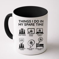 Things I Do In My Spare Time Chess Player Mug