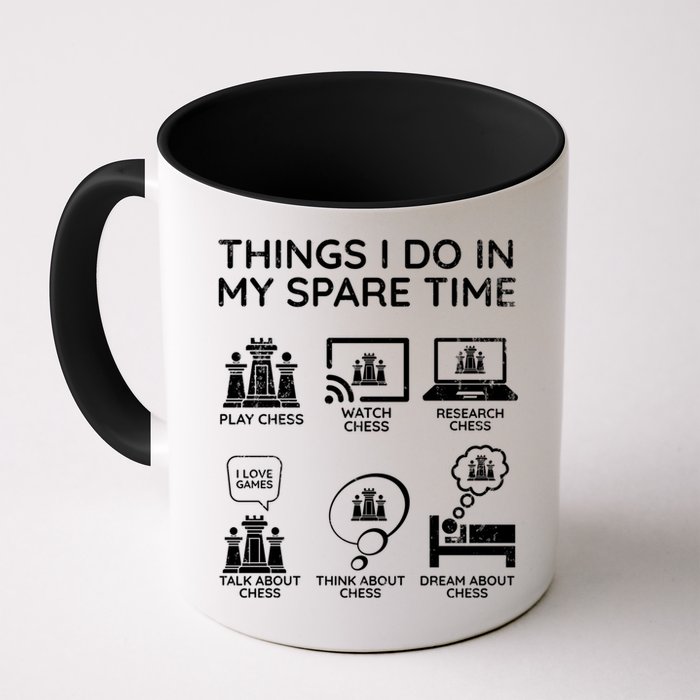 Things I Do In My Spare Time Chess Player Mug