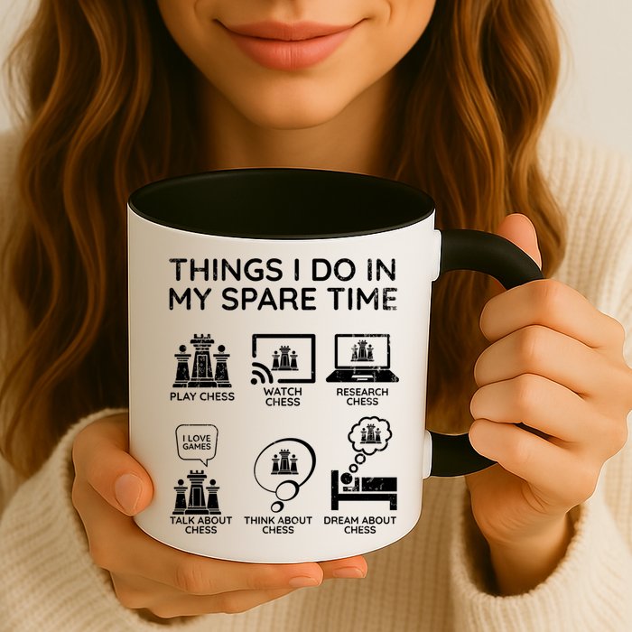Things I Do In My Spare Time Chess Player Mug