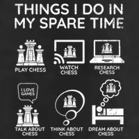 Things I Do In My Spare Time Chess Player Beanie
