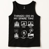 Things I Do In My Spare Time Chess Player Tank Top