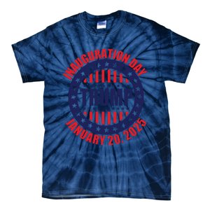 Trump Inauguration Day Trump Vance 47th President Tie-Dye T-Shirt