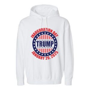 Trump Inauguration Day Trump Vance 47th President Garment-Dyed Fleece Hoodie