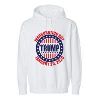 Trump Inauguration Day Trump Vance 47th President Garment-Dyed Fleece Hoodie