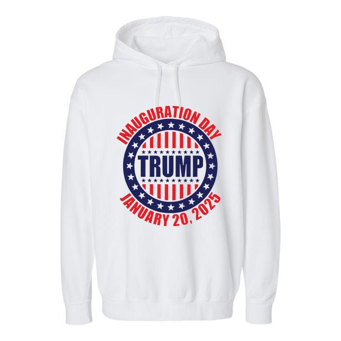 Trump Inauguration Day Trump Vance 47th President Garment-Dyed Fleece Hoodie