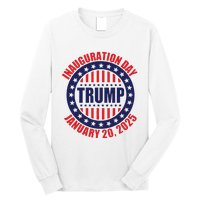 Trump Inauguration Day Trump Vance 47th President Long Sleeve Shirt