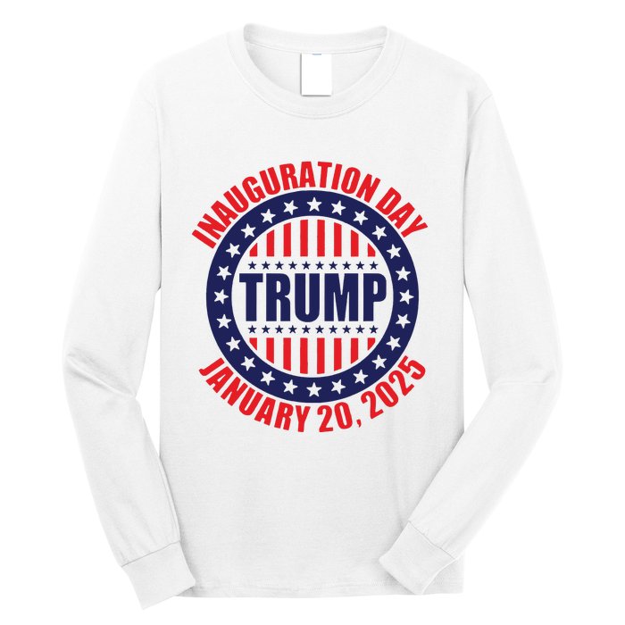 Trump Inauguration Day Trump Vance 47th President Long Sleeve Shirt