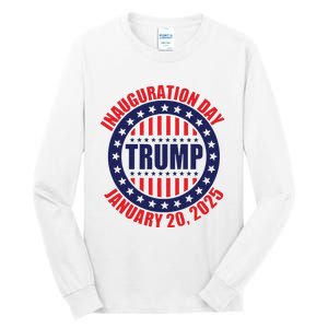 Trump Inauguration Day Trump Vance 47th President Tall Long Sleeve T-Shirt