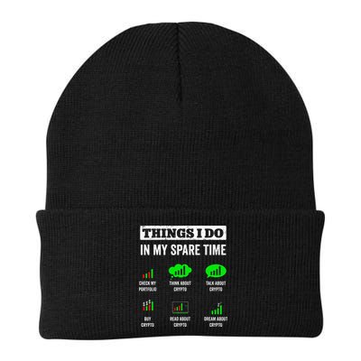 Things I Do In My Spare Time Trading Funny Crypto Investing Beanie